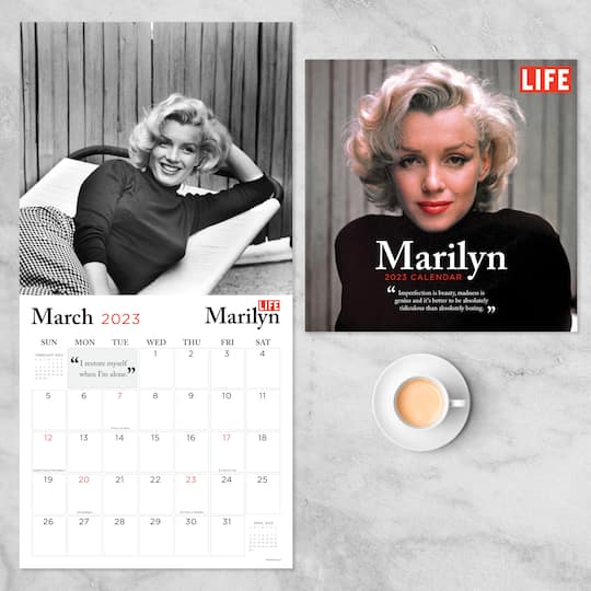 TF Publishing 2023 Marilyn Monroe Wall Calendar Wall Calendars Michaels